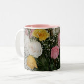 Die beste Mama der Welt Zweifarbige Tasse (Vorderseite Links)