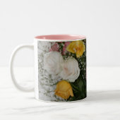 Die beste Mama der Welt Zweifarbige Tasse (Links)