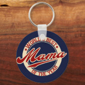 Die beste Mama des Jahres Schlüsselanhänger (Vorderseite)