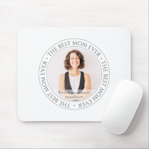 Die beste Mama für das moderne klassische Foto Mousepad