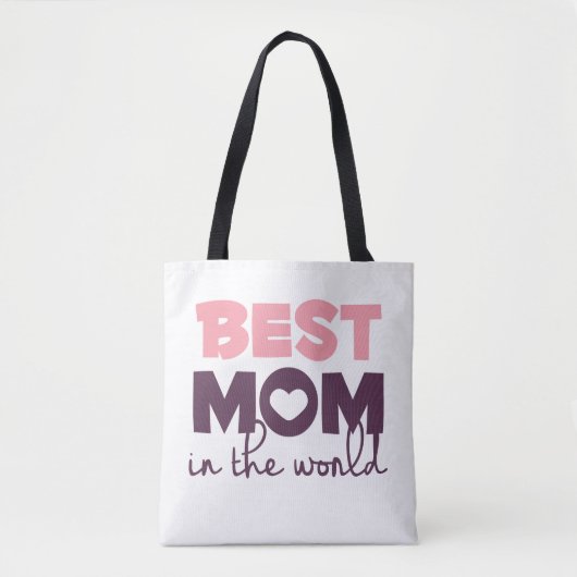 Die beste Mama für den Welttag der Mutter Tasche (Vorderseite)