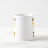 Die beste Mama für Hunde der Welt Kaffeetasse (Mittel)