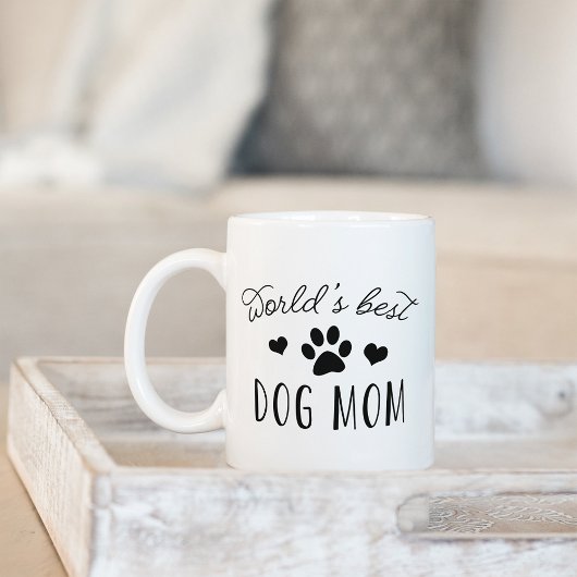 Die beste Mama für Hunde der Welt Kaffeetasse