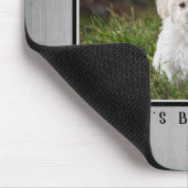 Die beste Mama für Hunde, Drucke Foto Rustikales H Mousepad (Ecke)