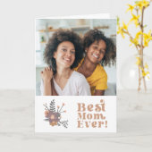 Die beste Mama für jeden Muttertag Karte (Gelbe Blume)