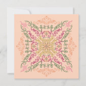 Die beste Mama für jedes nahtlose Fraktal Mutterta Karte (Vorderseite)