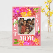 Die beste Mama für jedes schöne Aquarell Florals F Karte (Gelbe Blume)