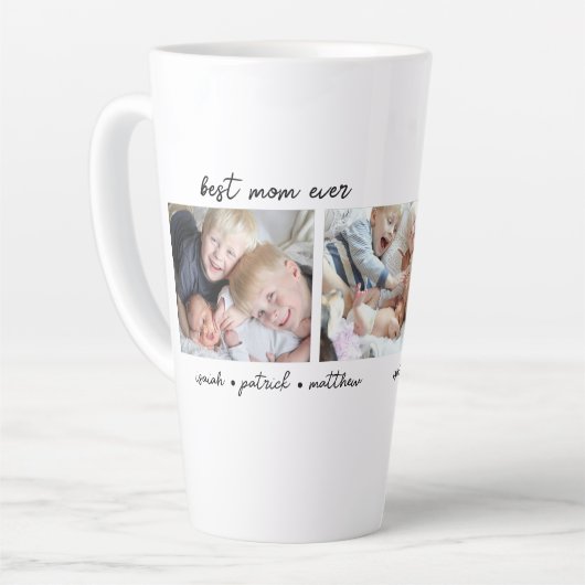 Die beste Mama für Kinder Milchtasse (Linke Ecke)