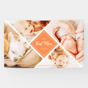 Die beste Mama für moderne, individuelle Fotos Banner