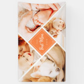 Die beste Mama für moderne, individuelle Fotos Banner (Vertikal)