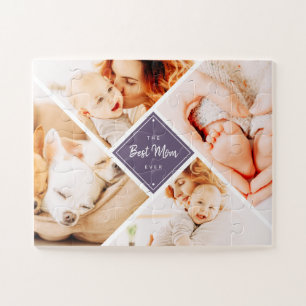 Die beste Mama für moderne, individuelle Fotos Puzzle