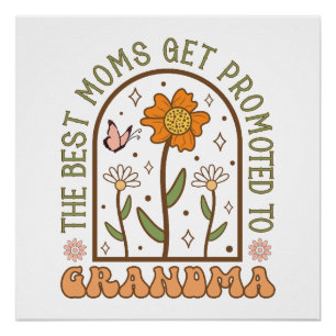 Die beste Mama für Oma Poster
