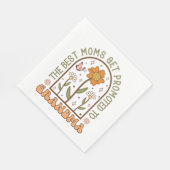 Die beste Mama für Oma Serviette (Ecke)