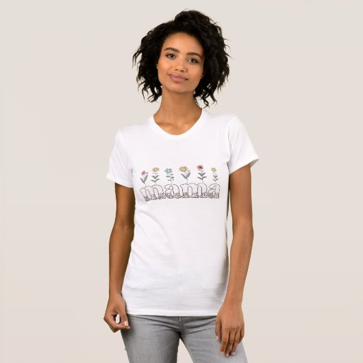 Die beste Mama für sie T-Shirt (Vorne ganz)