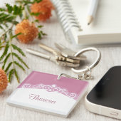 Die beste Mama-Girly Schlüsselanhänger der Welt (Vorderseite rechts)