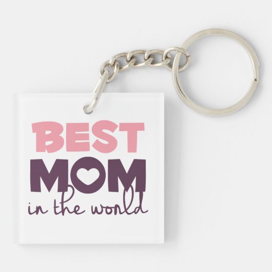 Die beste Mama im Schlüsselanhänger zum WeltMutter (Rückseite)