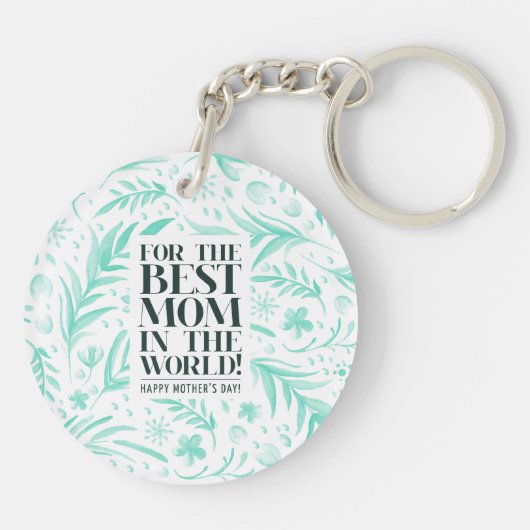 Die beste Mama im Schlüsselanhänger zum WeltMutter (Rückseite)