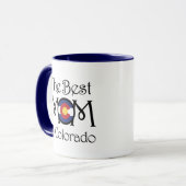 Die beste Mama in Colorado Tasse (Vorderseite Links)