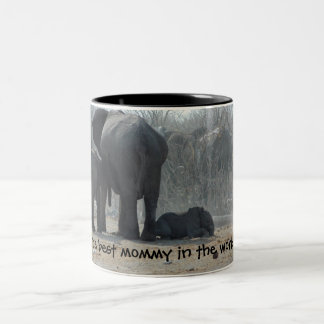 Die beste Mama in der Welt Zweifarbige Tasse
