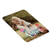 Die beste Mama individuell anpassbar Magnet (Rechte Seite)