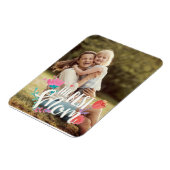 Die beste Mama individuell anpassbar Magnet (Linke Seite)