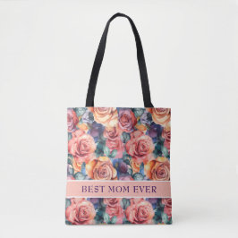 Die beste Mama je botanisch Tasche