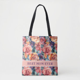 Die beste Mama je botanisch Tasche