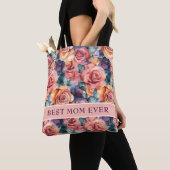 Die beste Mama je botanisch Tasche (Von Nahem)