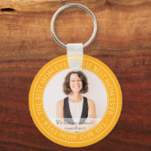 Die beste Mama je Moderner Schlüsselanhänger des k (Vorderseite)