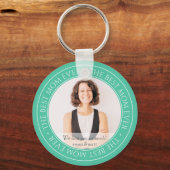 Die beste Mama je Moderner Schlüsselanhänger des k (Vorderseite)