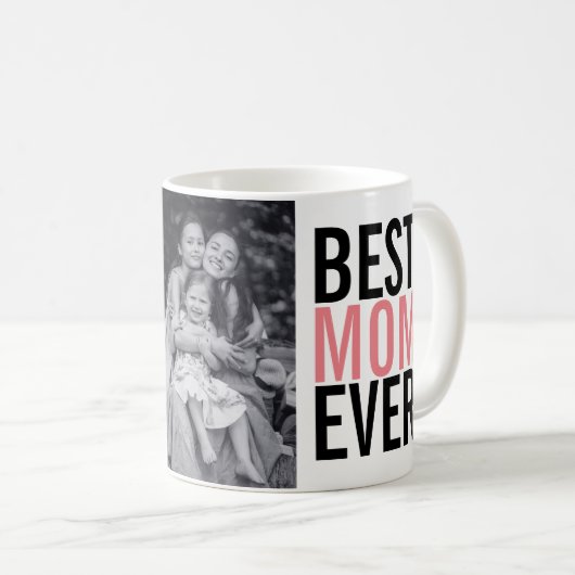 Die beste Mama je Muttertag Kaffee Tasse (VorderseiteRechts)