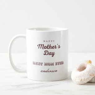 Die beste Mama je Muttertag Tasse