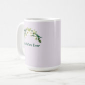 Die beste Mama je Muttertag Tasse (Vorderseite Links)