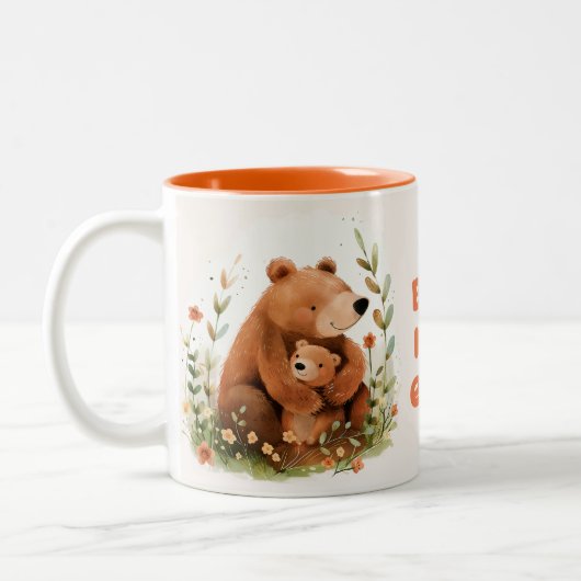 Die beste Mama je Muttertag Tasse (Links)