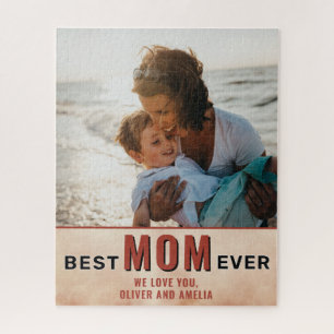 Die beste Mama je Wasserfarbe Muttertag Foto Puzzle