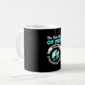 Die beste Mama löst einen Programmierer aus Kaffeetasse (Vorderseite Links)
