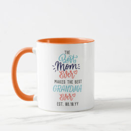 Die beste MAMA macht das beste Oma Personalisiert Tasse