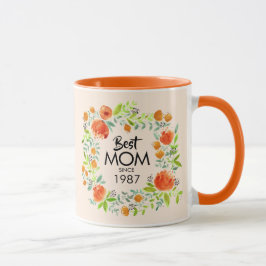 Die beste Mama seit der Tasse des Blumenkaffees