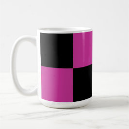 Die beste Mama-Trendy Reich-Text ROSA-SCHWARZES Tasse