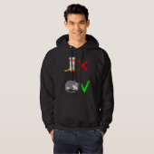 Die beste Medizin Hoodie (Vorne ganz)