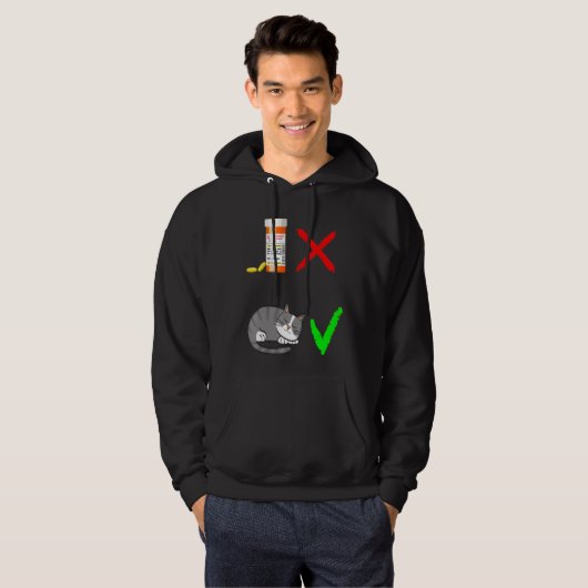 Die beste Medizin Hoodie (Vorne ganz)