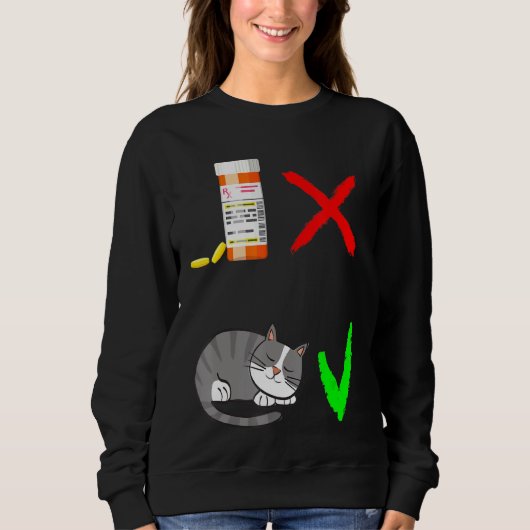 Die beste Medizin Sweatshirt (Vorderseite)