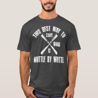 Die beste Methode, Holzschnitzerei zu Carven T-Shirt