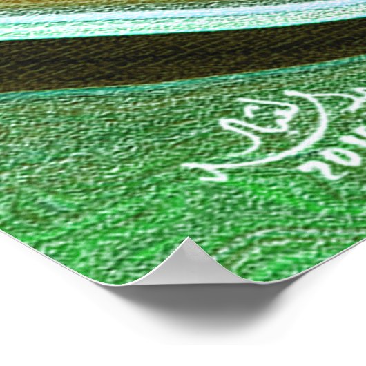 Die beste moderne islamische Kunst Poster (Ecke)