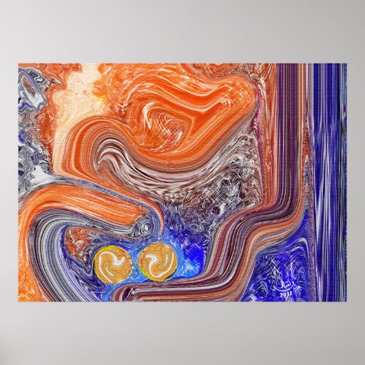 Die beste moderne islamische Kunst Poster (Vorne)