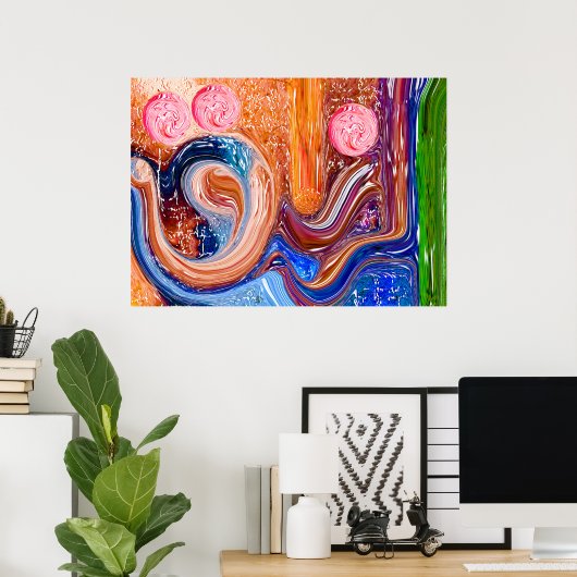 Die beste moderne islamische Kunst Poster (Heimbüro)