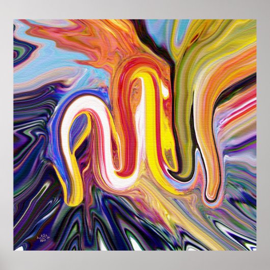 Die beste moderne islamische Kunst Poster (Vorne)