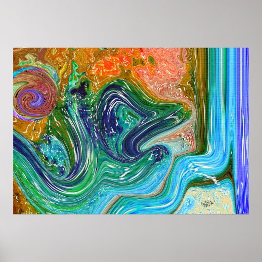 Die beste moderne islamische Kunst Poster (Vorne)