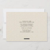 Die beste Möglichkeit, den Abschluss zu verkünden Einladung (Rückseite)