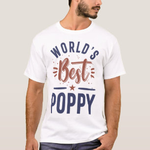 Die beste Mohnblume der Welt T-Shirt